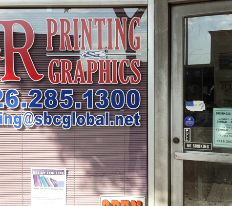 R & R Printing & Graphics Inc - Temple City, CA. Outside