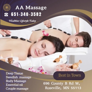 AA massage - Roseville, MN