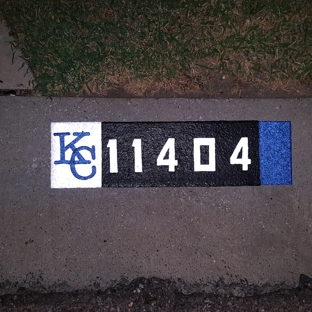 LTs Reflective Technology - Olathe, KS. Reflective Curb Numbers