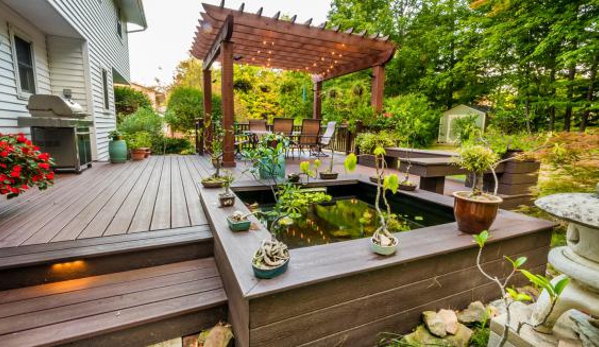 Woodland Deck Company - Norton, OH. Japanese Garden Deck