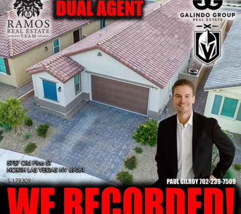 Paul Gilroy, REALTOR | Ramos Real Estate Team | Galindo Group Real Estate - Las Vegas, NV