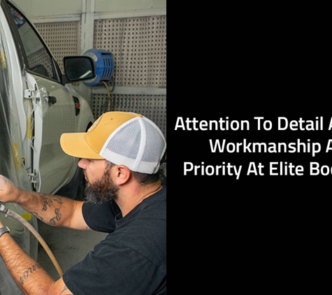 Elite Body & Paint - West Wodonga, VIC. Attention To Detail And Quality Workmanship Are Our Priority At Elite Body & Paint
