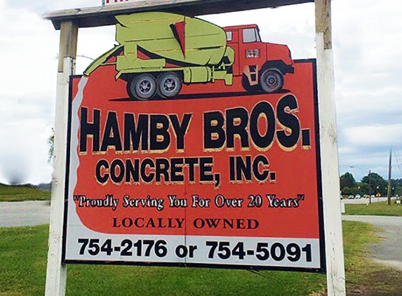 Hamby Brothers Concrete Inc - Lenoir, NC