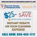 Dryer Vent Cleaning Montgomery Texas - Dryer Vent Cleaning