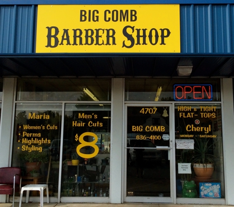 The Big Comb $8.00 mens haircut - Tulsa, OK