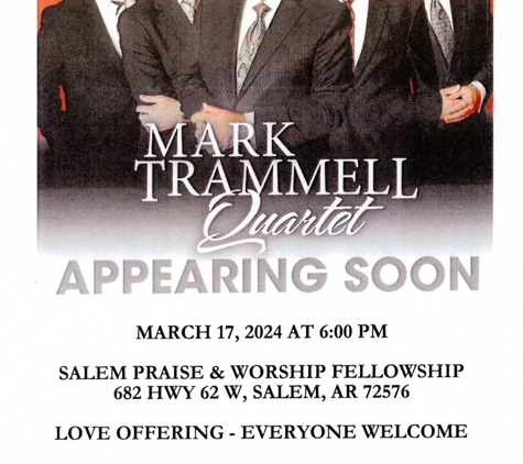 Salem Praise and Worship Fellowship - Salem, AR