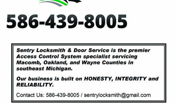 Sentry Locksmith @ Door Service, Inc. - Warren, MI