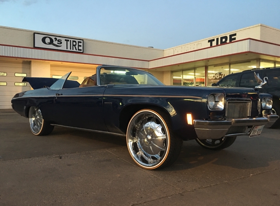 Q's Tires - Lubbock, TX. Custom wheels and tires