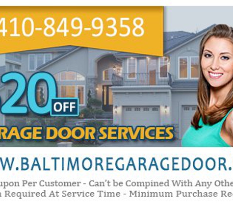 Baltimore MD Garage Door - Baltimore, MD. Baltimore Garage Door Services are there for you when these everyday pieces of equipment no longer work, or when Baltimore garage doors need