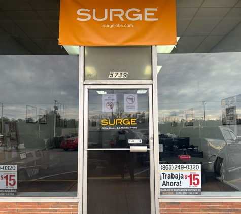 SURGE Staffing - Knoxville, TN