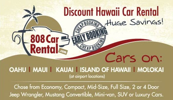 808 Car Rental - Kahului, HI