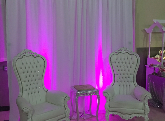 Partopia Rental - Bronx, NY. Pink and white baby Shower