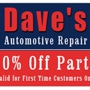 Dave's Automotive Repair