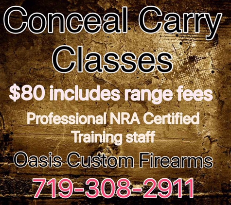 Oasis Custom Firearms - Colorado Springs, CO