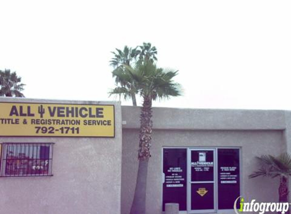 All Vehicle Title & Registration Service - Tucson, AZ