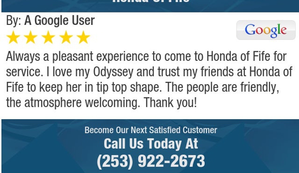 Honda of Fife - Fife, WA