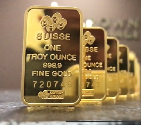 Crown Gold Exchange - Riverside, CA. pure gold bars Credit Suisse 1 troy ounce