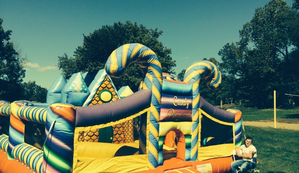 Game World Event Service - Saint Charles, MO. Inflatable candy land