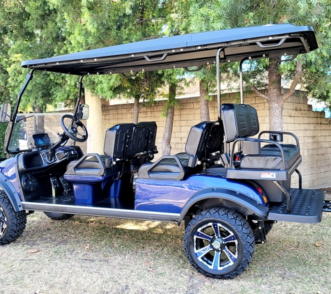 Apex Golf Carts - Laguna Hills, CA. Evolution Portimao Blue _ Forester 6 PLUS