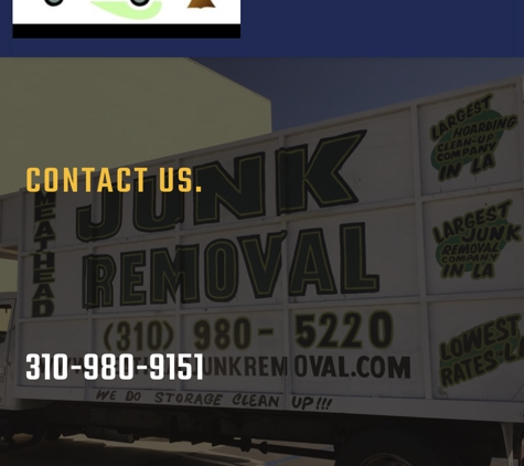 Meathead junk removal - Los Angeles, CA. 310 980-9151
New number