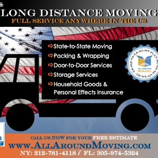 All Around Moving Services Company - Bronx, NY