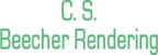 C. S. Beecher Rendering Logo