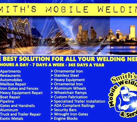 Smiths Mobile Welding - Memphis, TN