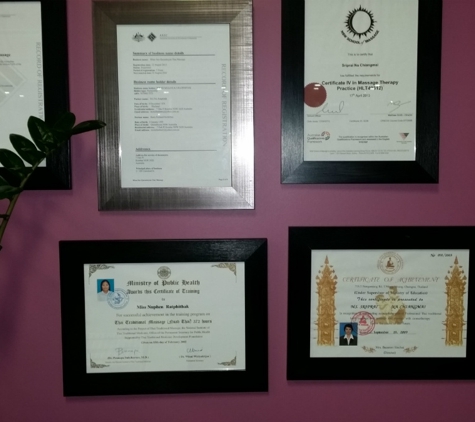 Khao San Queanbeyan Thai Massage - Queanbeyan, NSW. Award Winning Certifications