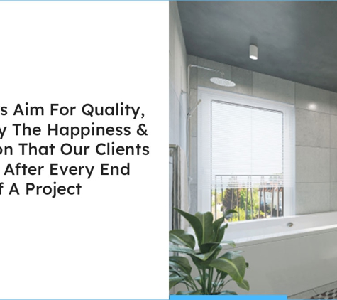 Aussie Bathroom Services. We Always Aim For Quality, Defined By The Happiness & Satisfaction That Our Clients Receive After Every End Of A Project