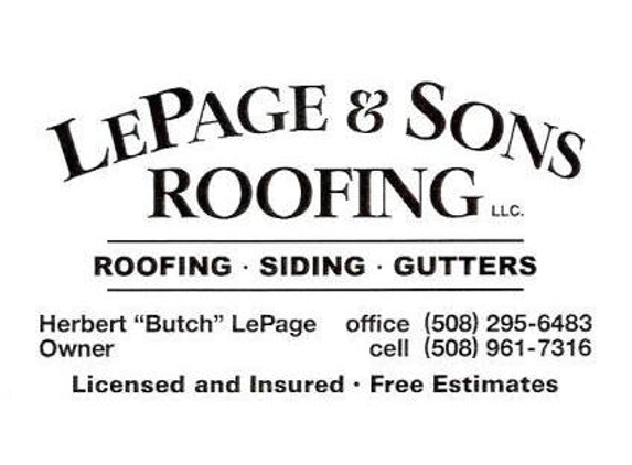 LePage and Sons Roofing - New Bedford, MA