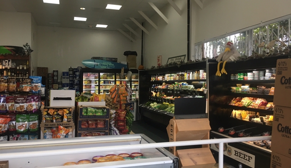 Dales Jr - Playa Del Rey, CA. Some of the produce selection and frozen food area. Showing where most of the vegetables, fruits, ice cream, and pizza are.