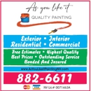 As You Like It Quality Painting - Home Improvements