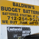 Baldwin's Budget Batteries - Battery Storage
