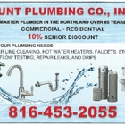 Hunt Plumbing Co Inc