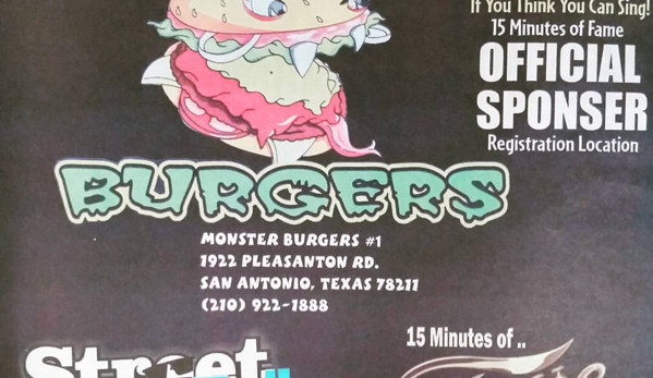 Monster Burgers - San Antonio, TX