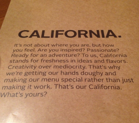 California Pizza Kitchen - Glendale, NY