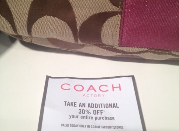 Coach Factory Store - Niagara Falls, NY