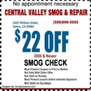 Central Valley Smog - Emissions Inspection Stations