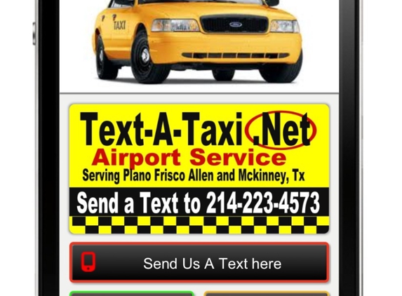 Frisco Taxi Airport Text-A-Taxi - Frisco, TX