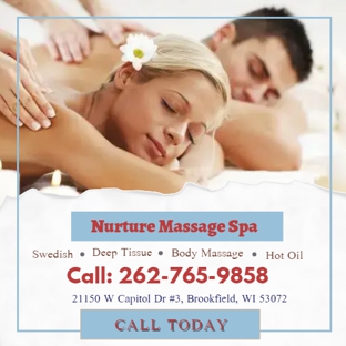 Nurture Massage Spa - Brookfield, WI