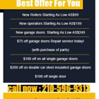 Garage Door Repair Alamo Heights TX