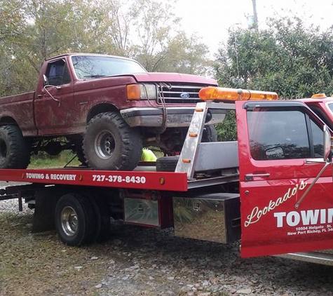 Lookado's Towing - New Port Richey, FL. Ford towing A Ford