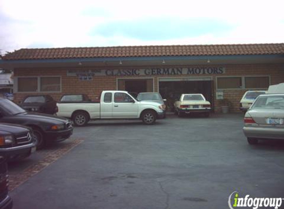 Classic German Motors - Pasadena, CA