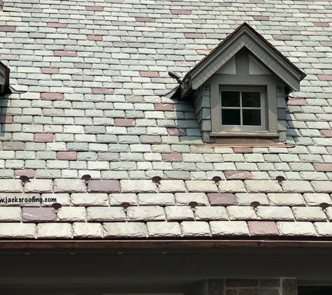 Jack's Roofing Co Inc - Silver Spring, MD. Slate roof installed by Jack’s Roofing Company.