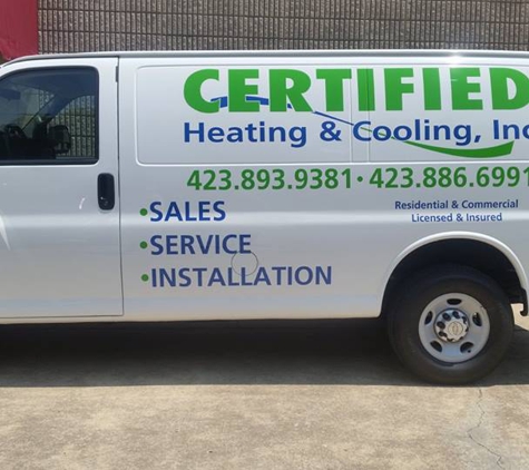 Certified Heating & Cooling, inc. - Chattanooga, TN