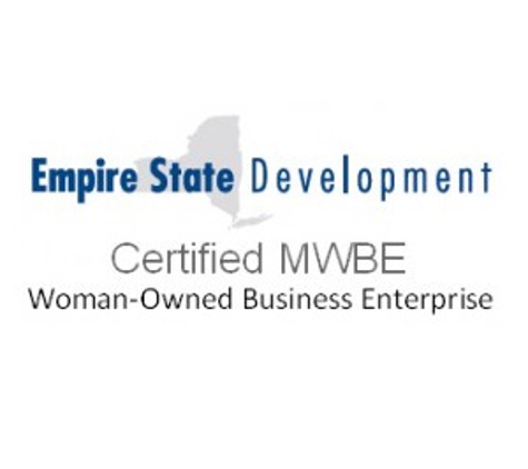 JMV Associates - Bayside, NY. Certified with NY Empire State Development, Minority Women's Business Enterprise