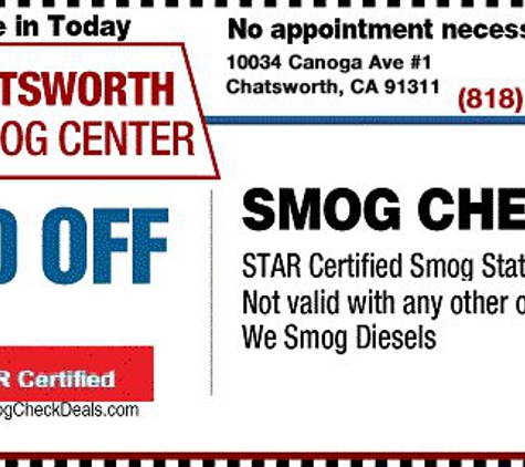 Chatsworth Smog Center - Chatsworth, CA