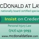 McDonald at Law