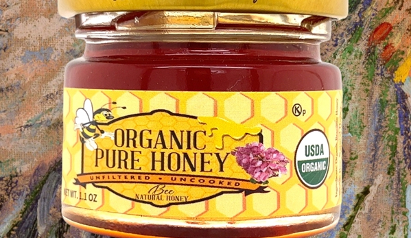 Bee Natural Honey - Homestead, FL. 1.1 oz. USDA Certified Organic Honey