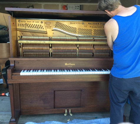 All Action Piano - Greg Stainthorp - Fresno, CA. Rebuilding